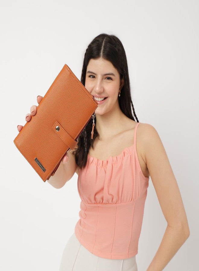 Fastrack Women's Multi-Pocket Wallet | Multiple Card Slots, Zip Pocket and Cash Slot | Organized and Stylish | Wallet for Casual Carry | Women Purse for Daily Use - Image 2